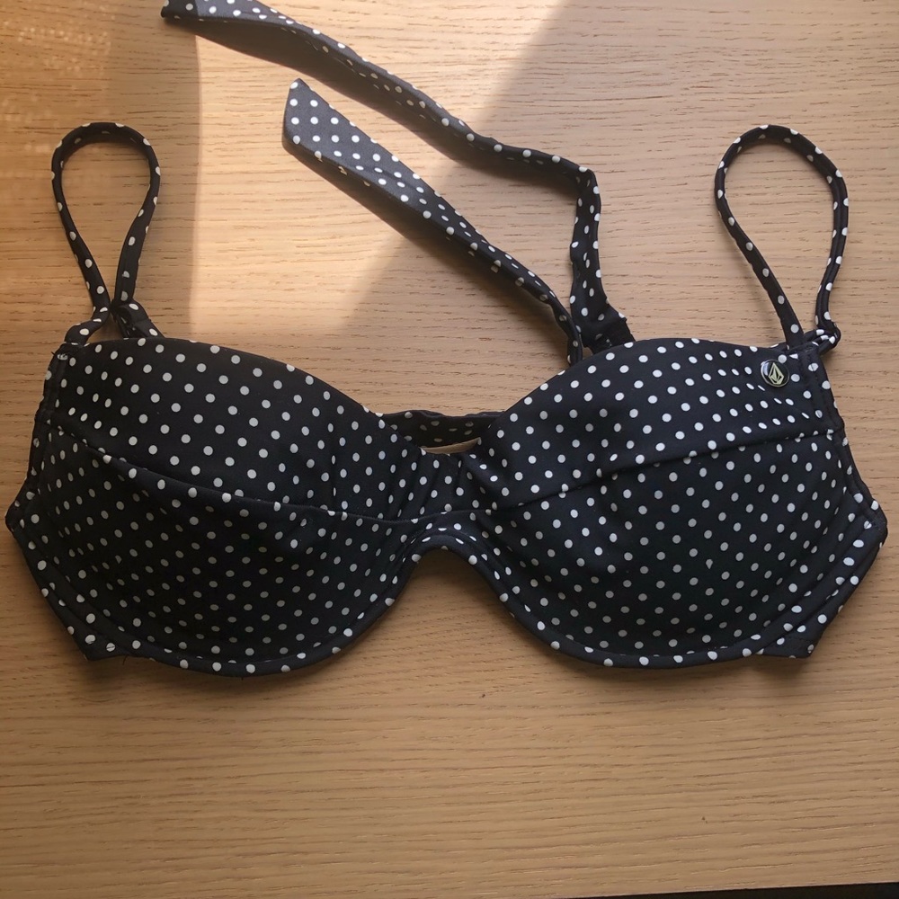 Polka Dot Bikini Top